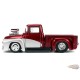 1956 Ford F-100 Pickup avec pompe à essence - Rouge/Argent - Just Trucks - Jada - 1/24 -  35053