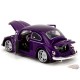 Volkswagen Beetle with Wednesday Addams and Thing Figures– Hollywood Rides -  Jada 1/24 35131