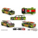 (1 Per Customer) (Preorder) DATSUN 510 WAGON KAIDO 0G FLO YELLOW - Mini GT - Mijo Exclusives - 1/64 - KHMG164