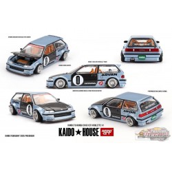 HONDA CIVIC (EF) ROULETTE V1 - Mini GT - Mijo Exclusives - 1/64 - KHMG179 Passion Diecast