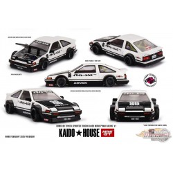 TOYOTA SPRINTER TRUENO KAIDO WORKS IMAI RACING V1 - Mini GT - Mijo Exclusives - 1/64 - KHMG180 Passion Diecast