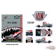 1973 Chevrolet Cheyenne Super 10 PFC. HYDE Shark Face - M2 Machine - 1:64 - 31500-HS62