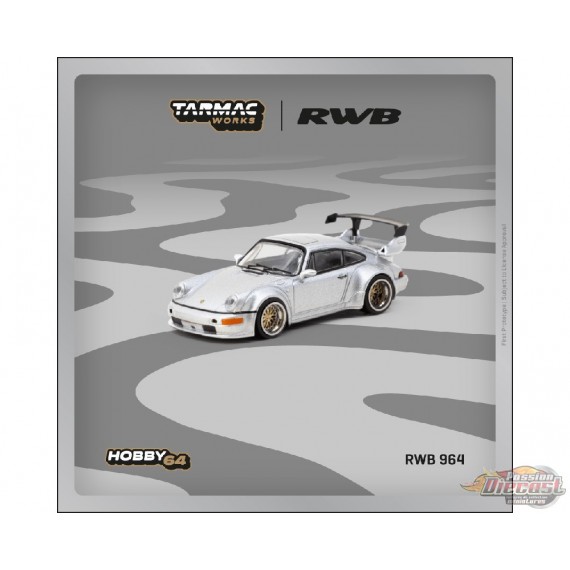 RWB 964 - Silver - Tarmac Works - 1/64 - T64-037-SL Passion Diecast