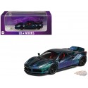 LBWK Liberty Walk 488 Widebody - Magic Purple - Limited Edition - CM Model - 1:64 - CM64-LB488 04