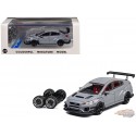 Subaru STI Varis Widebody 1.0 - Gray - Limited Edition - CM Model - 1:64 - CM64-STI-05