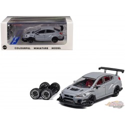Subaru WRX Varis Widebody 2.0 - Gris - Limited Edition - CM Model - 1:64 - CM64-WRX-05