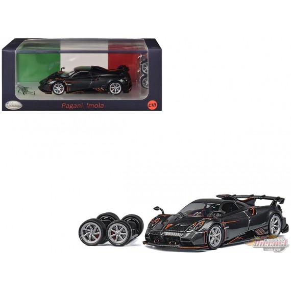 Pagani Imola - Gris métallisé - Limited Edition - CM Model - 1:64 - CM64-IMOLA-03 Passion Diecast