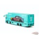 Liberty Walk LB-Trucks Mitsubishi Fuso Super Great Transporter LBWK - Blue - GCD - 1:64 - KS-073-425 Passion Diecast