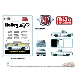 1978 Chevrolet Silverado Holley Custom - White - M2 Machine - 1:64 - 31500-MJS88