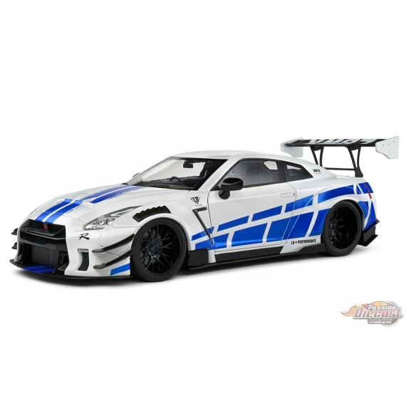 Nissan GT-R (R35) W/ Liberty Walk Body kit 2.0 2024 - Solido - 1/18 - S1805816 - Passion Diecast 