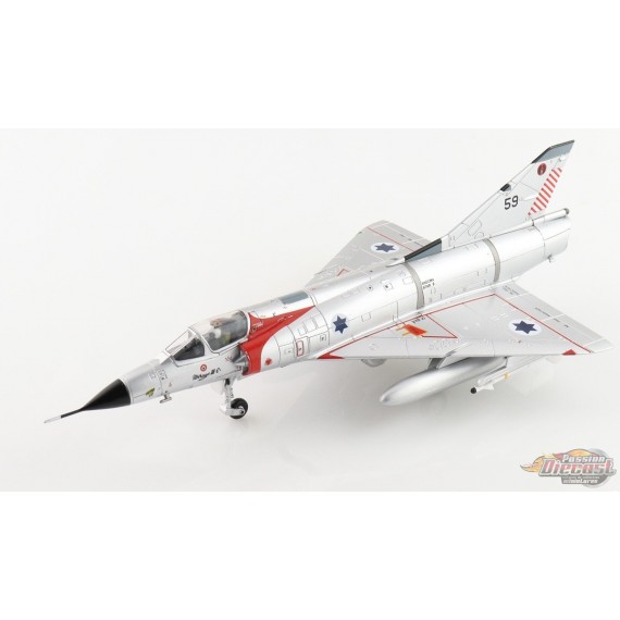 Dassault Mirage IIICJ Shahak / IDF-AF 101st Sqn, no. 59, Hatzor AB, Israel Juillet 1966 / Hobby Master 1:72 HA9801