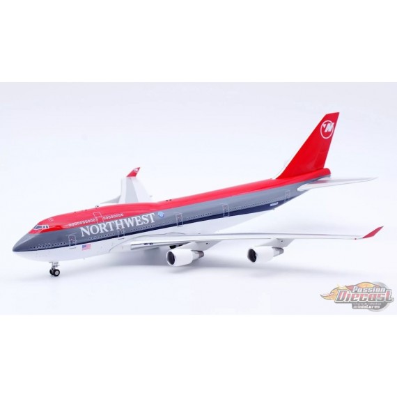 Northwest Airlines Boeing 747-451 / N666US / B-Models / 1:200 / B-744-666