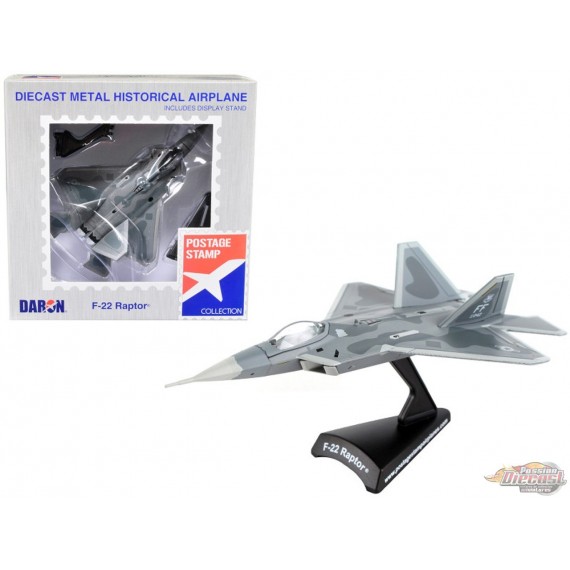 Lockheed Martin F-22 RAPTOR USAF  POSTAGE STAMP 1/145  PS5382-1   Passion Diecast