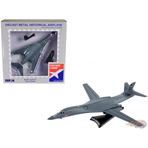 Boeing B-1B LANCER BOSS HAWG USAF POSTAGE STAMP 1/221 PS5404-2  Passion Diecast 