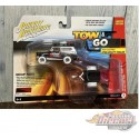 CHASE CAR Xtreme Quads - International Scout 1979 avec remorque ouverte - Tow & Go - Johnny Lightning 1:64 - JLBT020 AGR