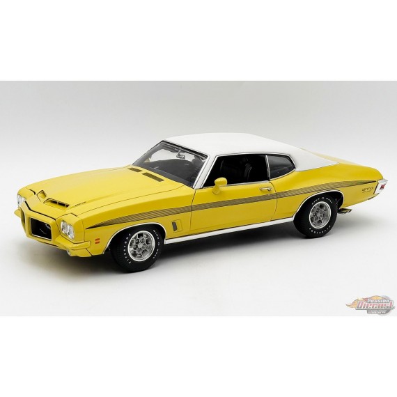 1972 Pontiac GTO LeMans in Monarch Yellow Limited Edition - Estimated Production 500 Pieces - ACME - 1/18 - A1801227