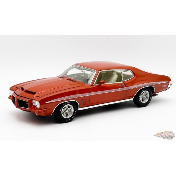 Pontiac GTO LeMans 1972 en orange Sundance Édition limitée - Production estimée à 500 pièce - ACME - 1/18 - A1801226