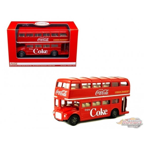 COCA-COLA ROUTEMASTER LONDON DOUBLE DECKER BUS