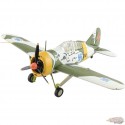 (-10$ On shipping) Brewster F2A Buffalo/Finnish AF-3/ Red 4, Finlande1942 / Hobby Master 1:48 HA7014