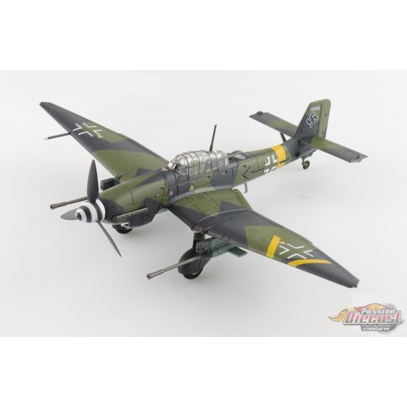 (Preorder) Junkers Ju 87G Stuka / Luftwaffe 10.(Pz)/SG 2 Immelmann, Hans Rudel, Slovaquie, 1944 / Hobby Master 1:72 HA0120