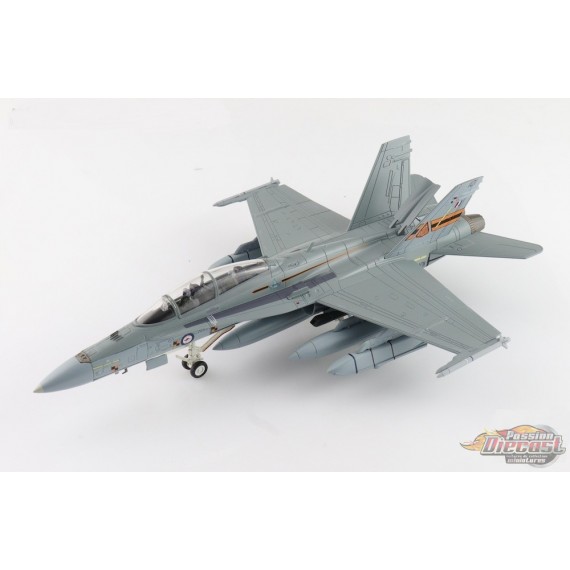 (Preorder) McDonnell Douglas F/A-18B Hornet / RAAF ARDU, A21-101, RAAF Edinburgh, Australie / Hobby Master 1:72 HA3585