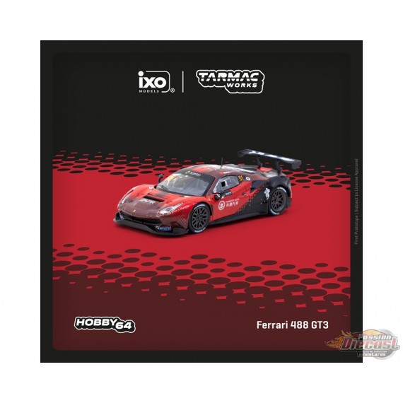 Ferrari 488 GT3 No.51 Macau GT Cup 2022 - Tarmac Works - 1/64 - T64-072-22MGP51 Passion Diecast