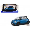 (-5$ On shipping) Fiat F595 Abarth Tributo 131 Rally 2022 Blue - Solido - 1/18 - S1811303