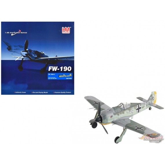 Focke-Wulf Fw 190A / Luftwaffe III/JG 2 Richthofen, Hans Hahn, Theville, France, 1942 / Hobby Master 1:48 HA7430