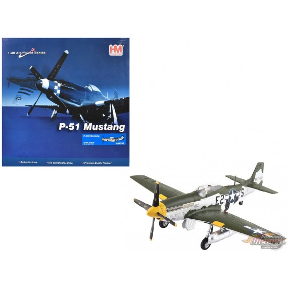 North American P-51D / USAAF 361st FG, 375th FS, 44-13926, RAF Bottisham, UK 1944 / Hobby Master 1:48 HA7753
