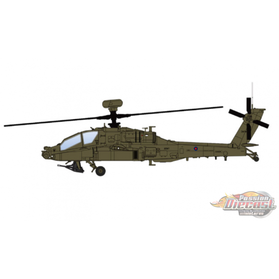 (Preorder) Hughes AH-64E Apache Guardian / British Army, ZM714, Middle Wallop, UK, 2022 / Hobby Master 1:72  HH1220