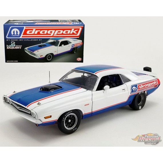 1971 Dodge HEMI Challenger R/T - MOPAR Drag Pak - Drag Outlaws Limited 1 of 860 - ACME - 1/18 - A1806017