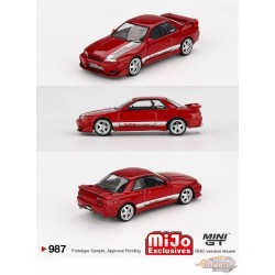 Nissan Skyline GT-R (R32) VeilSide Combat C-I Gem Red - Mini GT - 1:64 - MGT00987 Passion Diecast