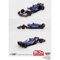 RB VCARB 01 No.22 Yuki Tsunoda 2024 F1 2024 Bahrain GP - Mini GT - 1:64 - MGT01007 Passion Diecast