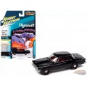 1962 Plymouth Savoy Max Wedge en noir silhouette - Johnny Lightning 1/64 - JLSP248 A