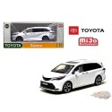 ( Web Only)Toyota Sienna Mini Van - Blanche   - Mijo Exclusive 1/24 - H08111 WH