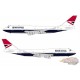 British Airways Boeing 747-400 "Negus" / G-CIVB / Inflight 200 / 1:200 / BA100-747-BA