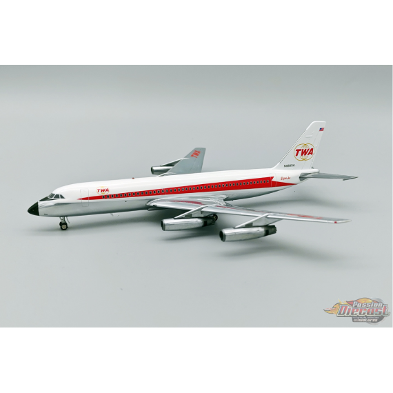 TWA Trans World Airlines Convair CV880 "Polished" / N828TW / Inflight 200 / 1:200 / IF880TW1124PR
