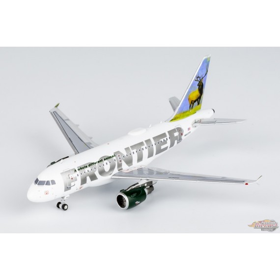 Frontier Airlines Airbus A318-100 "Montana the Elk" / N802FR /  NG Models 1:400 / NG48010
