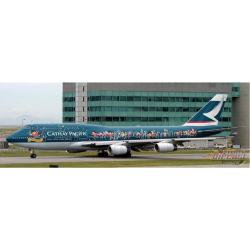 Cathay Pacific MISC Boeing 747-400 "Spirit of Hong Kong" / B-HOX /  JC Wings / 1:400 / SA4062