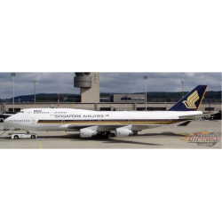 Singapore Airlines Boeing 747-400 "Megatop" / 9V-SPM/  JC Wings / 1:400 / XX40337