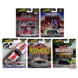 Pop Culture 2025 Mattel Brands - Assortment case 5 - Set Of 5 Cars - HXD63-956J -  Passion Diecast