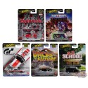 Pop Culture 2025 Mattel Brands - Assortiment Caisse J - Ensemble De 5 Voitures - HXD63-956J