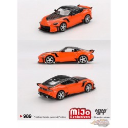 Nissan Z VeilSide FFZ400 Orange - Mini GT - 1:64 - MGT00989 Passion Diecast