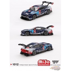 Ford Mustang GT3 No.65 Ford Multimatic Motorsports 2024 IMSA Daytona 24 Hrs - Mini GT - 1:64 - MGT01012