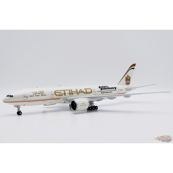 Ethiad Airways Boeing 777-200LR "Fast & Furious 7" / A6-LRE /  JC Wings / 1:200 / XX20323