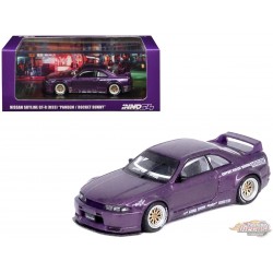 NISSAN Skyline GT-R (R33) PANDEM ROCKET BUNNY Mauve - INNO 64 - 1/64 - IN64-R33P-PPL Passion Diecast