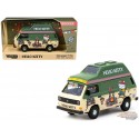 Schuco Volkswagen T3 Camper Van Hello Kitty - Beige Green - Tarmac Works - 1/64 - T64S-001-HK