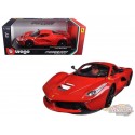 FERRARI LaFERRARI F70 HYBIRD  Red with black wheels BBURAGO 1/18 -  18-16001