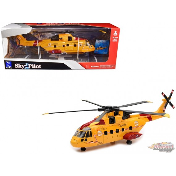 AGUSTA WESTLAND AW101 CANADIAN FORCES RESCUE New Ray  1/72  NR-25513   Passion Diecast