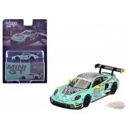 Porsche 911 GT3 R No.28 HubAuto Racing  2023 FIA GT World Cup 70th Macau Grand Prix - Mini GT - 1:64 - MGT00804 Passion Diecast